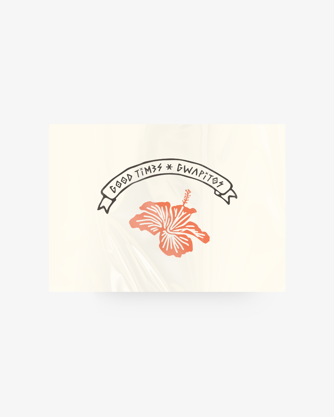 Good Times Gumamela Print