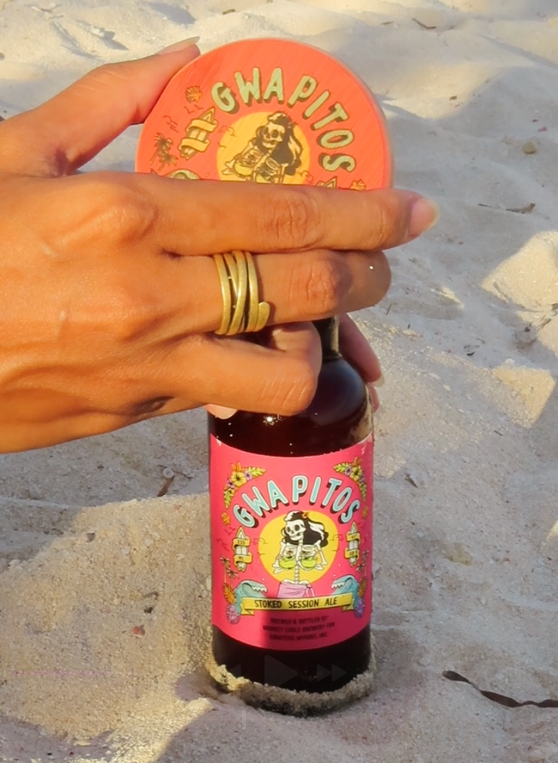 Stoked Session Bottle Opener (bamboo)