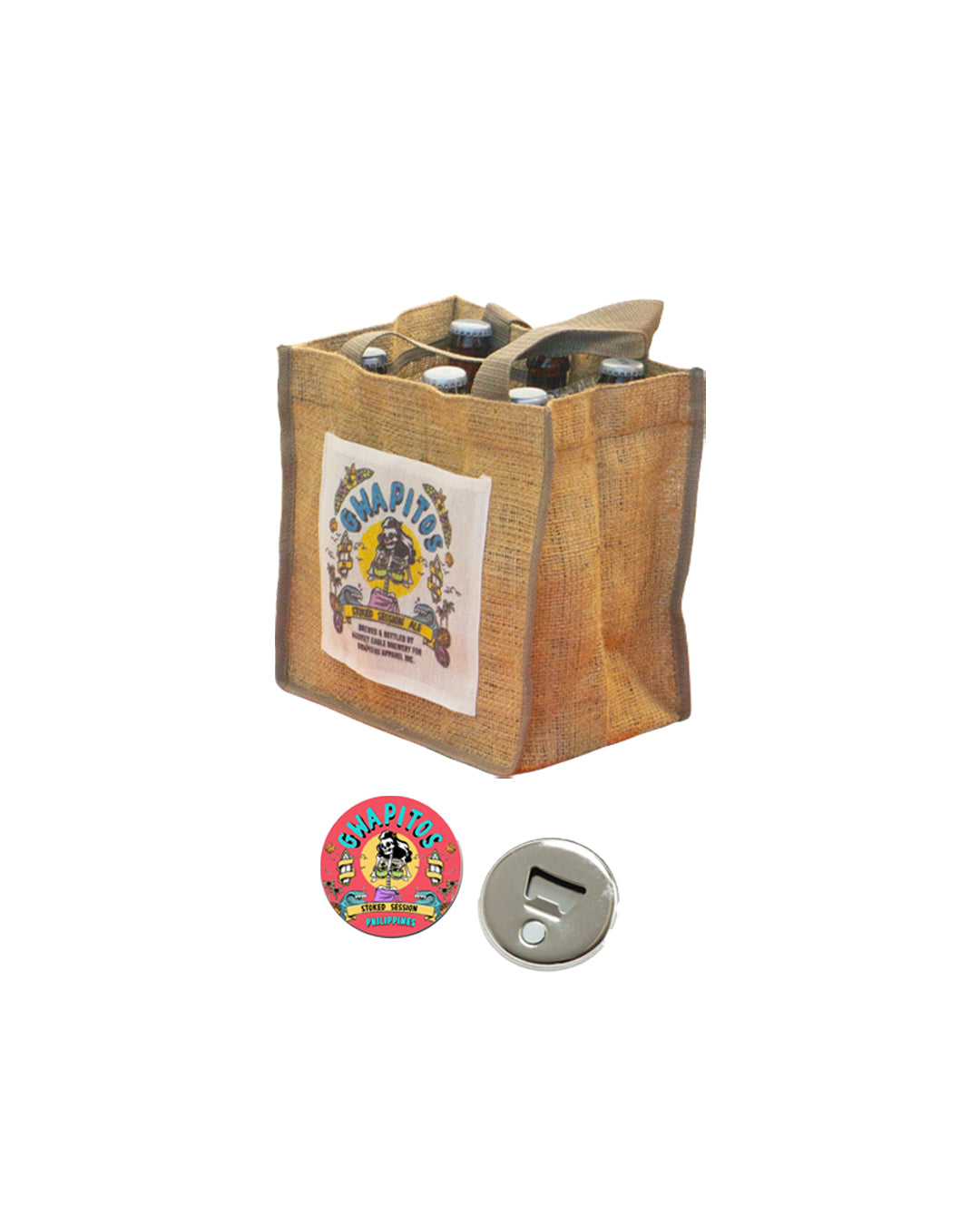 6-pack Beer + Bag Bundle