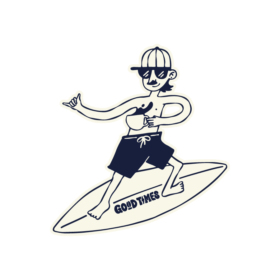 Good Times Coffee - Stickers