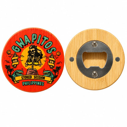 Stoked Session Bottle Opener (bamboo)