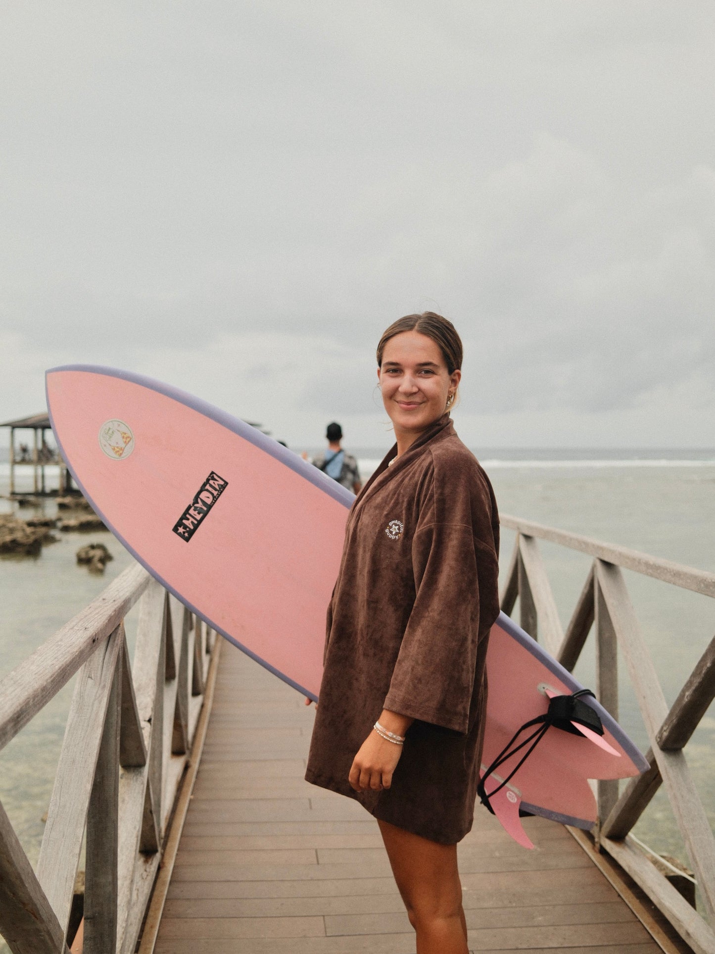 Take It Easy Corduroy Kimono