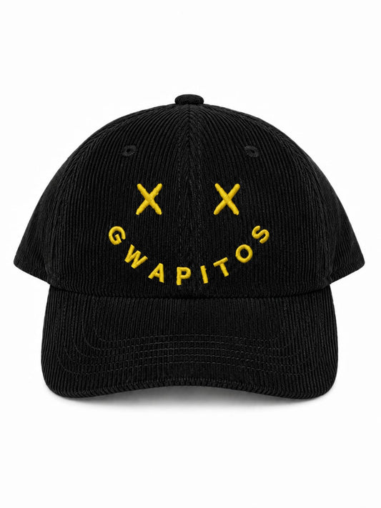Smiley Corduroy Cap